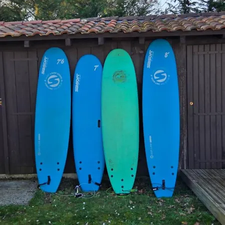 12 Personnes Proche Oecan, 10 Velos Et 4 Surf Fournis, Entierement Climatisee Villa Moliets-et-Maa