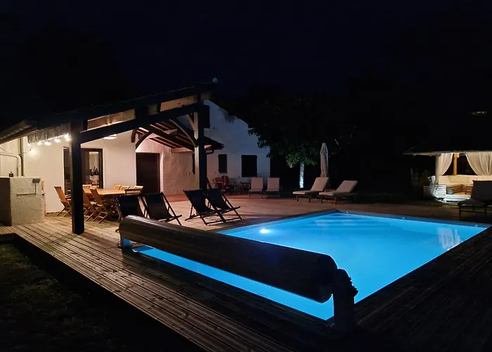 12 Personnes Proche Oecan, 10 Velos Et 4 Surf Fournis, Entierement Climatisee Moliets-et-Maa