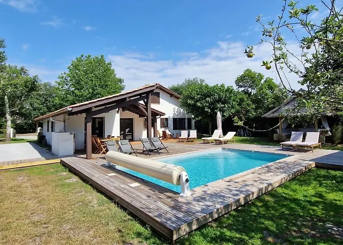 12 Personnes Proche Oecan, 10 Velos Et 4 Surf Fournis, Entierement Climatisee Villa Moliets-et-Maa